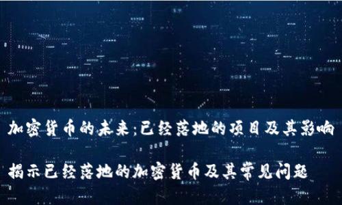 加密货币的未来：已经落地的项目及其影响

揭示已经落地的加密货币及其常见问题