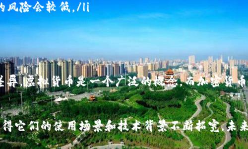 虚拟货币和加密货币是两个相关但不完全相同的概念。以下是这两者之间的主要区别和联系：

虚拟货币的定义
虚拟货币是指存在于数字形式的货币，通常由某个虚拟社区或网络发行和管理。它不依赖于中央银行或政府机构的支持，使用者可以在特定的虚拟环境中进行交易。虚拟货币的例子包括网络游戏中的货币、某些在线平台上使用的积分或代币等。

加密货币的定义
加密货币则是一种特定类型的虚拟货币，它采用加密技术确保其交易的安全性和隐私性。加密货币一般是去中心化的，基于区块链技术，用户可以在没有中介的情况下进行交易。比特币、以太坊、莱特币等都是广为人知的加密货币。

虚拟货币与加密货币的关系
可以说，加密货币是虚拟货币的一种，但并不是所有的虚拟货币都是加密货币。虚拟货币的范围更广，包括了所有不以现金形式存在的货币和交易表现，而加密货币则特别指那些利用加密技术来保护交易及控制新币发行的货币。

虚拟货币的类型
虚拟货币主要可以分为几种类型：
ul
    listrong游戏货币：/strong 大多数在线游戏都有其内部货币，用于购买游戏内物品或服务。例如，某些网络游戏中玩家通过完成任务获取的金币。/li
    listrong社交媒体货币：/strong 一些社交平台会推出代币，用户可以通过互动获得或使用这些代币。例如，点赞、分享或评论后获得的积分。/li
    listrong交易平台代币：/strong 许多交易所会自己发行代币，用于降低交易费用或参与平台的其他功能。/li
/ul

加密货币的特点
加密货币作为虚拟货币的一个子集，具有独特的特点：
ul
    listrong去中心化：/strong 大多数加密货币不依赖于中央银行发行，由网络上所有参与者共同维护。/li
    listrong安全性：/strong 通过加密技术保证交易的安全，交易记录一旦被记录在区块链上，就不能轻易修改。/li
    listrong匿名性：/strong 大多数加密货币提供一定程度的交易隐私，用户可以在不暴露身份的情况下进行交易。/li
/ul

关于虚拟货币和加密货币的法律问题
虚拟货币和加密货币的法律地位因国而异。许多国家对加密货币持谨慎态度，有的将其视为资产，征收税款；而另一些国家则完全禁止其使用。
有关虚拟货币的法规通常较为松散，因为大多数虚拟货币并不具备价值储存的性质。例如，一些网络游戏中的货币仅能在游戏内部使用，而无法转移到现实世界中。

如何选择合适的货币形式？
无论是虚拟货币还是加密货币，选择适合自己的货币形式都应考虑以下因素：
ul
    listrong使用目的：/strong 如果只是想在游戏中消费，游戏货币即可；而如果希望进行投资或存储价值，加密货币可能更合适。/li
    listrong风险与收益：/strong 加密货币的价格波动较大，投资者需具备一定的风险承受能力；相对而言，虚拟货币的风险会较低。/li
    listrong安全性：/strong 确保采用可信的平台，并学习如何安全存储和使用数字资产。/li
/ul

总结
综上所述，虚拟货币和加密货币之间的关系较为复杂，但在理解时不应混淆。两者在性质、用途及技术实现上都存在明显差异。虚拟货币是一个广泛的概念，而加密货币则是其一个重要且广泛认可的部分。在选择合适的货币进行交易或投资时，理解这两者的区别将帮助你做出明智的决策。

未来趋势
在数字化和互联网快速发展的今天，虚拟货币和加密货币仍在不断演进。越来越多的人参与到这些新兴的金融产品中，使得它们的使用场景和技术背景不断拓宽。未来，伴随着政策法规的逐步完善，能够看到虚拟货币与加密货币的更多应用和创新。