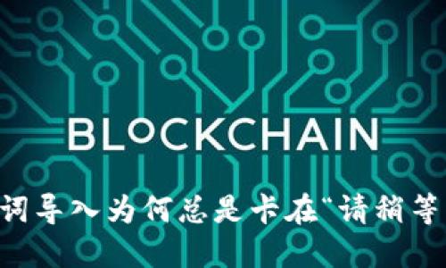 你的TP钱包助记词导入为何总是卡在“请稍等”？探寻解决之道！