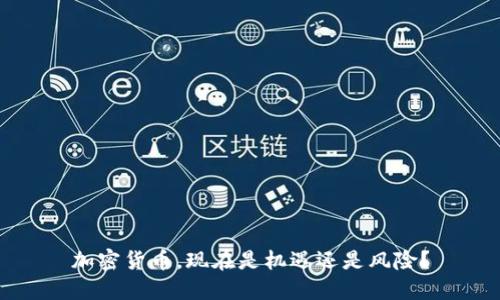 加密货币，现在是机遇还是风险？